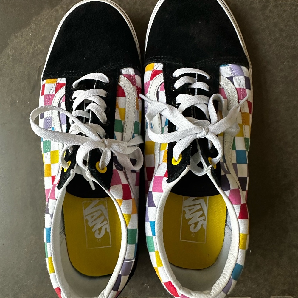 Vans Multicolor Checkered Sneakers